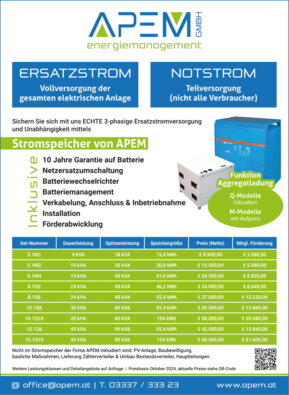 Angebot